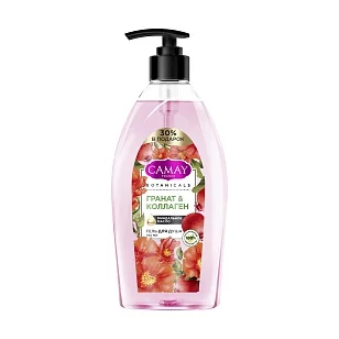 CAMAY Гель для душа Botanicals Цветы граната, 750мл