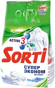 Sorti Стиральный порошок Автомат Супер Эконом, 2400гр