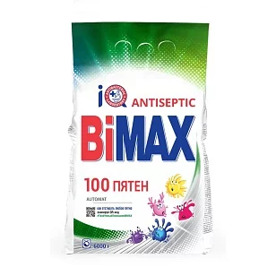 BiMax Стиральный порошок Автомат 100 пятен, 6000гр