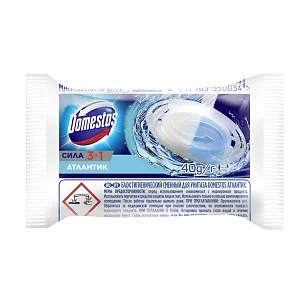 DOMESTOS Сменный блок для унитаза Атлантик, 40гр