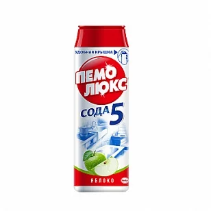 Пемолюкс Средство чистящее Яблоко, 480гр