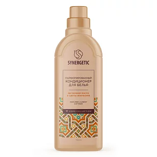 SYNERGETIC Кондиционер для белья Argan&Orange Flowers/Аргановое масло и Цветы апельсина 750мл