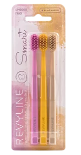 Revyline SM6000 Smart Trio Набор зубных щеток (Crocus, Misted marigold, Cocoon) мяг. 3шт