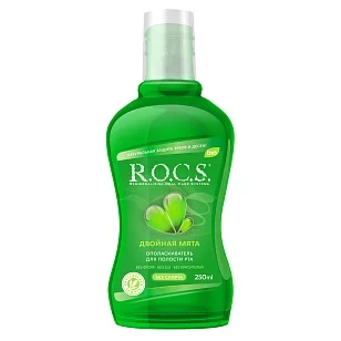 R.O.C.S. Ополаскиватель Двойная мята, 250мл