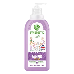 SYNERGETIC Жидкое мыло Лаванда, 500мл