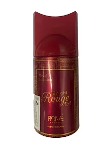 Prive Део спрей unisex BRIGHT ROUGE 555, 250мл