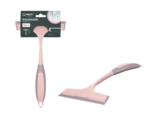 АЕР Водосгон SQUEEGEE розовый/лиловая резинка 16см