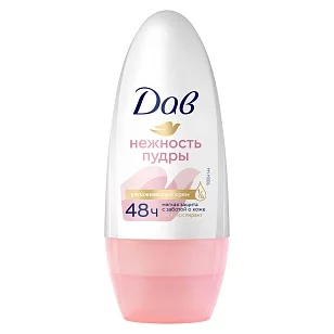 DOVE Део ролик Нежность пудры 50мл