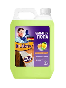 Dr.Aktiv Средство для мытья полов Морозный цитрус 2л