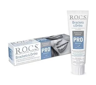 R.O.C.S. PRO Зубная паста Brackets&Ortho 135г (18шт)