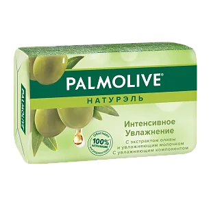 Palmolive Туалетное мыло Интенсивное увлажнение  (с экстрактом оливы и увлажняющим молочком), 90г