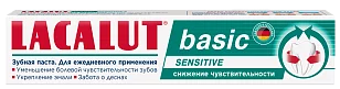 LACALUT Basic Sensitive Зубная паста 75мл