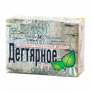 Невская Косметика Туалетное мыло Дегтярное, 4x100г
