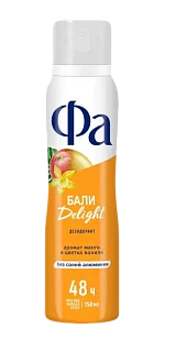 FA Део спрей Ритмы острова Бали Delight, 150мл