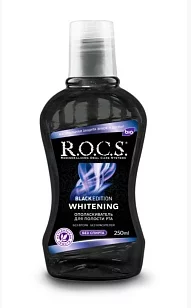 R.O.C.S. Ополаскиватель отбеливающий Black Edition, 250мл