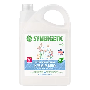 SYNERGETIC Жидкое мыло Кокосовое молочко 3,5л