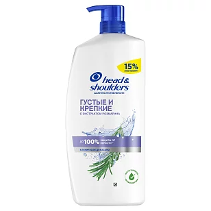 Head&Shoulders Шампунь против перхоти Густые и Крепкие 800мл