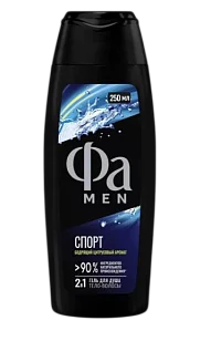 Фа MEN Гель д/душа Спорт 250мл