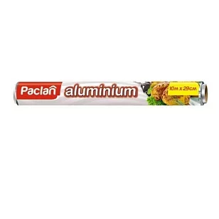 Paclan Фольга алюминиевая 10м х 29см в, рулоне