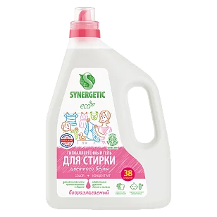 SYNERGETIC Средство д/стирки Color гель 2,28л