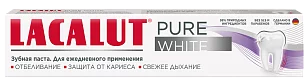 LACALUT Зубная паста PURE WHITE 75мл
