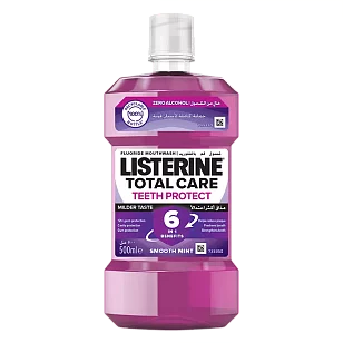 LISTERINE Ополаскиватель для полости рта Total Care Mild, 500мл