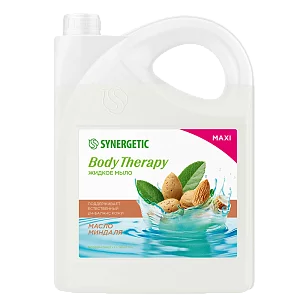SYNERGETIC Жидкое мыло Body Therapy Масло миндаля 5л