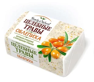 Целебные травы Туалетное мыло Облепиха, 160гр