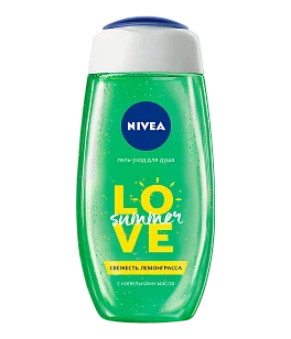Nivea Гель-уход для душа Свежесть лемонграсса, 250мл