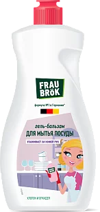 Frau Brök Гель д/посуды Хлопок и орхидея 500мл