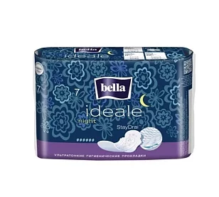 Bella Ideale Ultra Night Прокладки супертонкие, 7шт