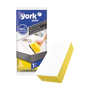 YORK Губка для автомобиля двусторонняя