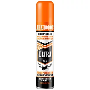 Дихлофос №1 Инсектицидное средство Ultra 200мл*