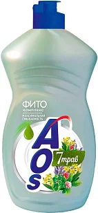 AOS Жидкость д/посуды Фитокомплекс 7 трав 450мл
