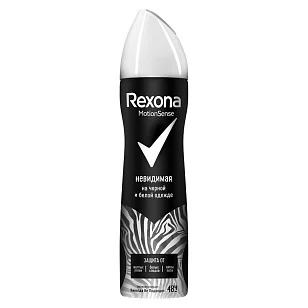 REXONA Део спрей Невидимая на черном и белом, 150мл