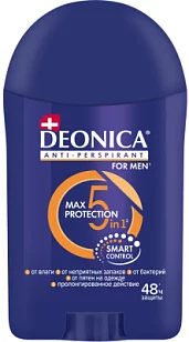 DEONICA FOR MEN Део стик 5Protection 40мл (9шт)