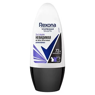 REXONA Део ролик Ультраневидимый, 50мл