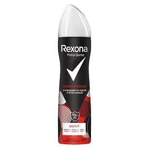 REXONA Део спрей Антибактериальная и невидимая на черном и белом, 150мл