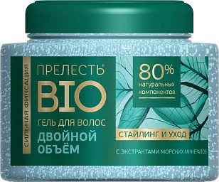 Прелесть Био Гель для укладки волос Морские минералы 250мл (6шт)*
