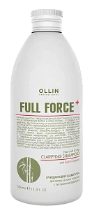 Ollin Professional Full Force Шампунь Очищающий с экстрактом бамбука, 300мл