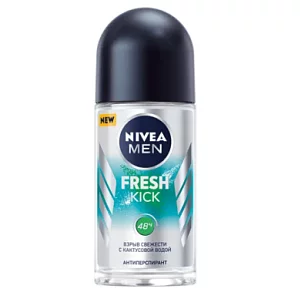 Nivea MEN Део ролик мужской FRESH KICK, 50мл