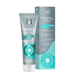 TISWELL Nano Пломба Mineral Зубная паста от кариеса Мятная 110г