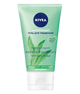 Nivea Гель д/умывания Матирующий 150мл (24шт)