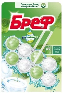 Бреф Блок д/унитаза Pronature 2х50г