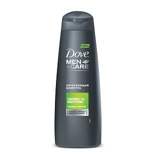 DOVE MEN Шампунь Свежесть ментола, 250мл
