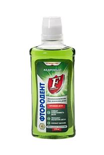 Фтородент Ополаскиватель д/полости рта Кедровый 275мл