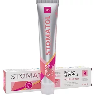 STOMATOL Зубная паста 9 Ultra Effect 100г