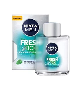 Nivea MEN Лосьон после бритья Fresh Kick 100мл (24шт)