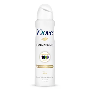 DOVE Део спрей Невидимый, 150мл