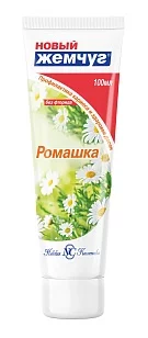 Новый жемчуг Зубная паста Ромашка,, 100мл